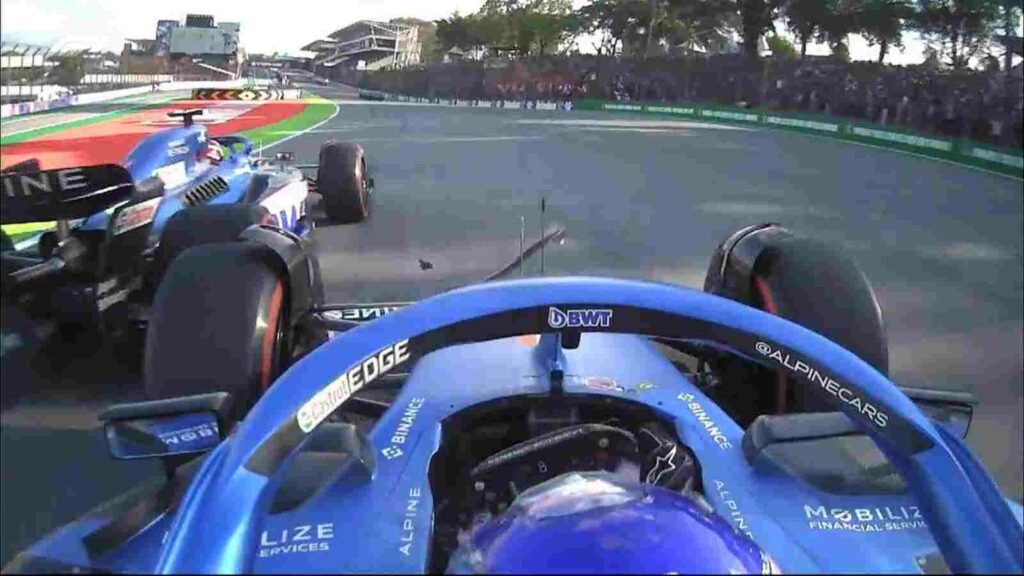 Fernando Alonso admits mistake but fails to give an apology to teammate Esteban Ocon after making contact at the Sao Paulo GP Sprint 1 Adobe Express 20221113 0238080 1 1