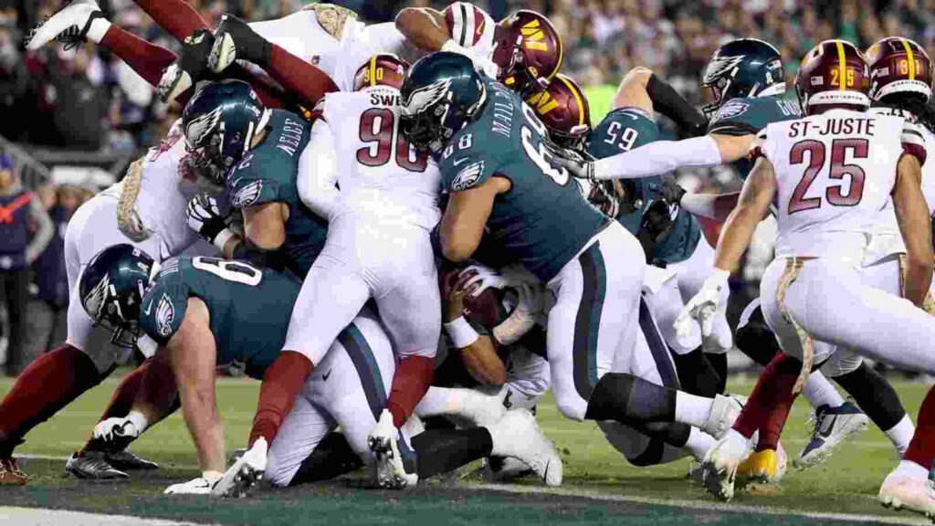 "Undefeated no more," NFL Twitter is astonished after the Commanders put an END to Eagles' undefeated season run 1 Washington Commanders Philadelphia Eagles
