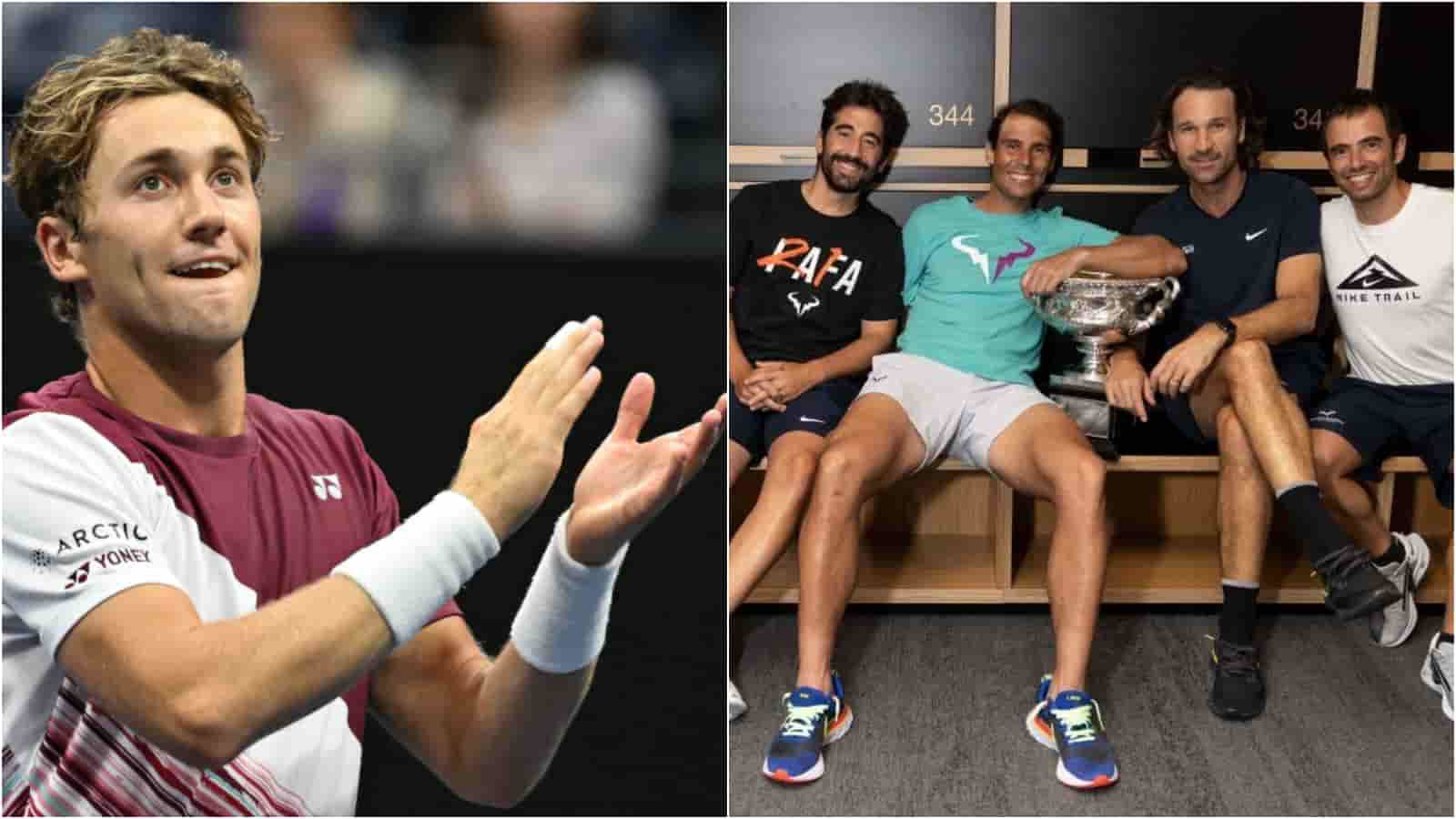 Casper Ruud narrates the experience of being in close quarters with Rafael Nadal’s family and team