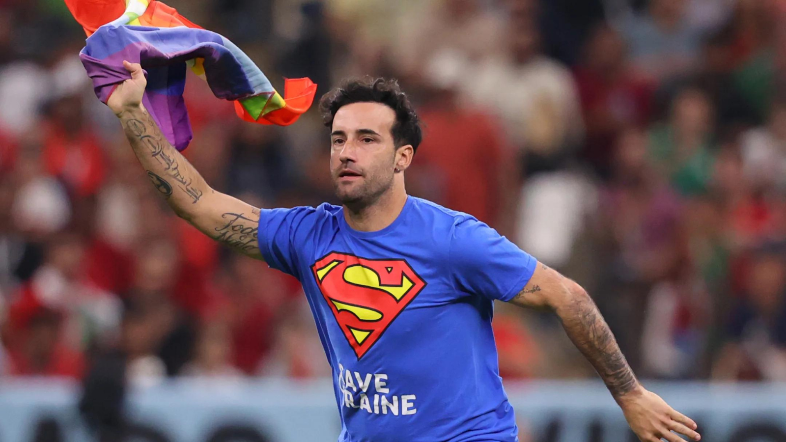 “If you do it for a good cause, is never a crime”- FIFA World Cup pitch invader defends his actions during Portugal v Uruguay clash