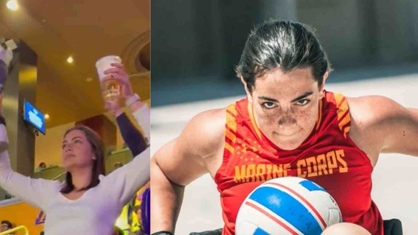 Who is Annika Hutsler? Know all the US Marine who drank beer out of Prosthetic Leg during the LA Lakers game