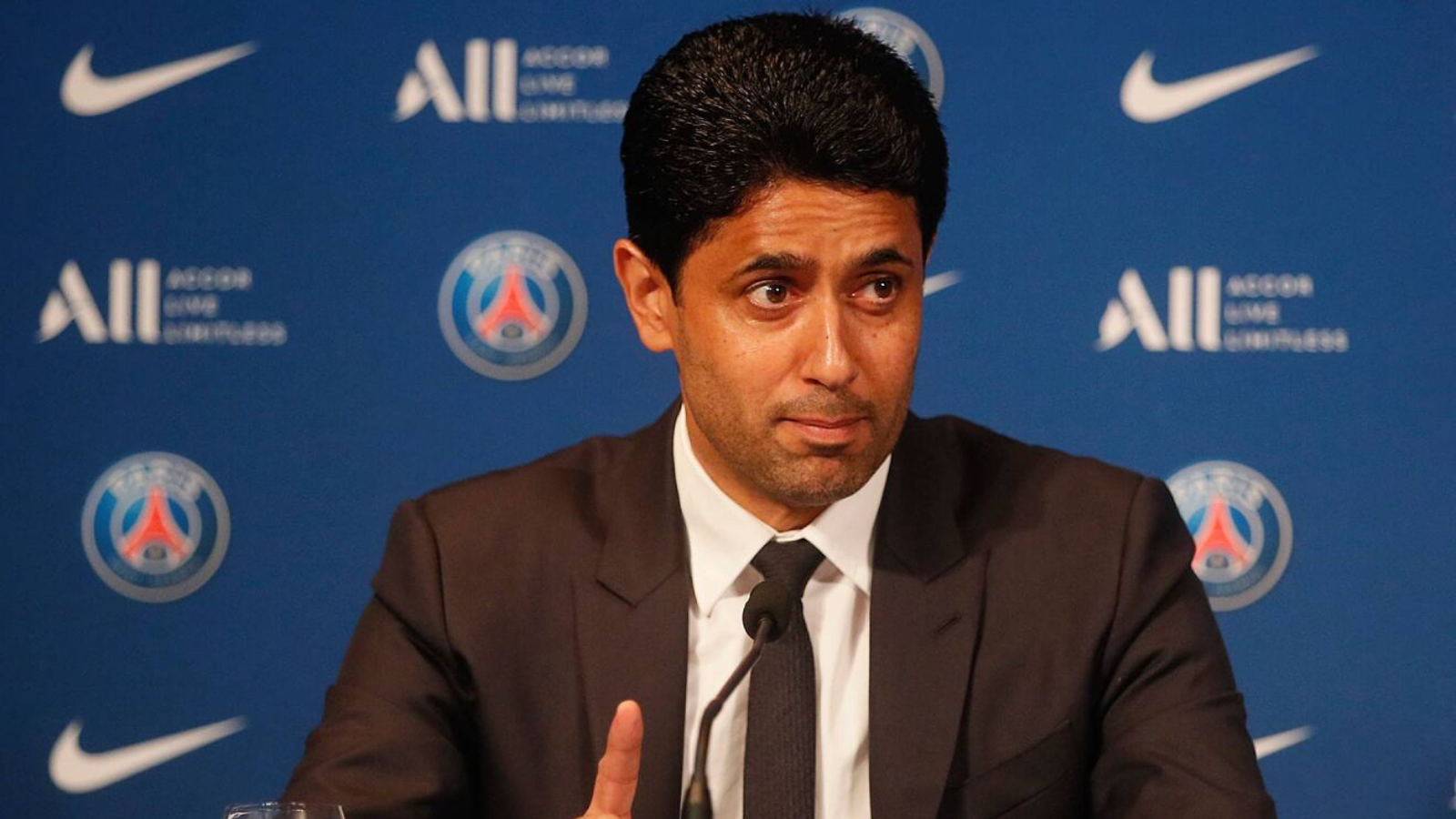 “Nobody will care,” PSG President Nasser Al-Khelaifi assures fans the Super League ‘won’t happen’