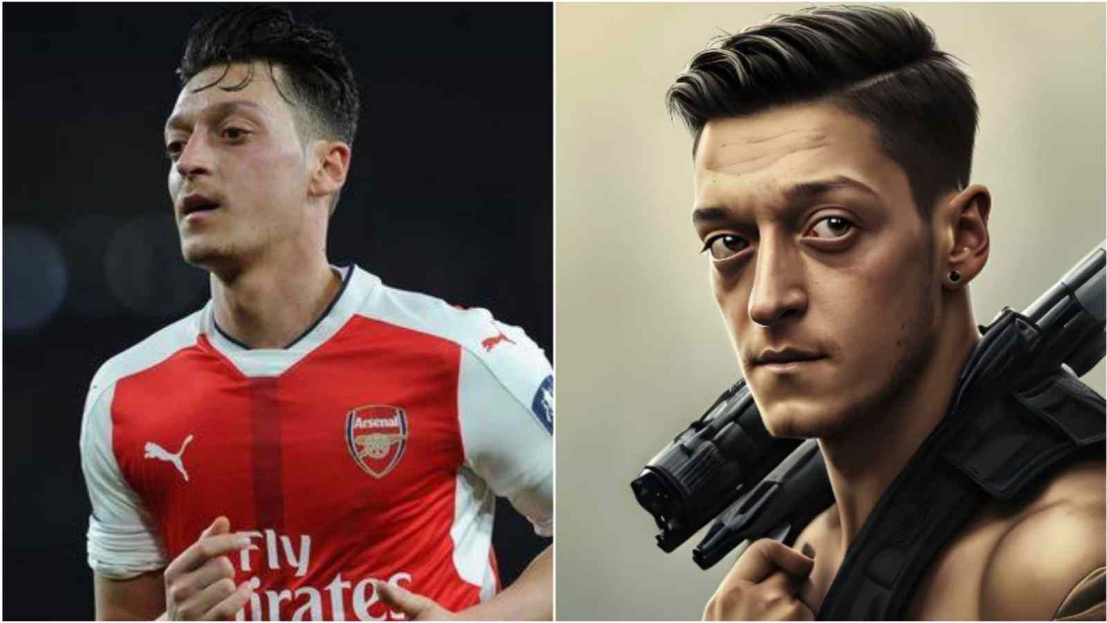 “No social media trend without me,” Mesut Ozil mocks himself joining the AI Photo trend on Twitter