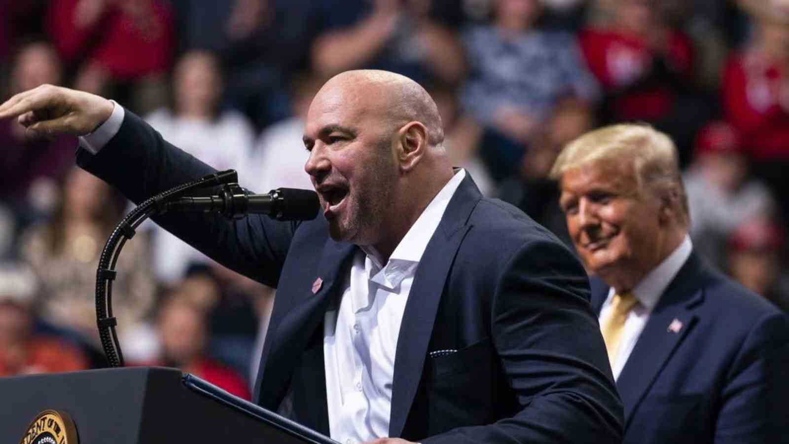 How did Dana White and Donald Trump become friends?