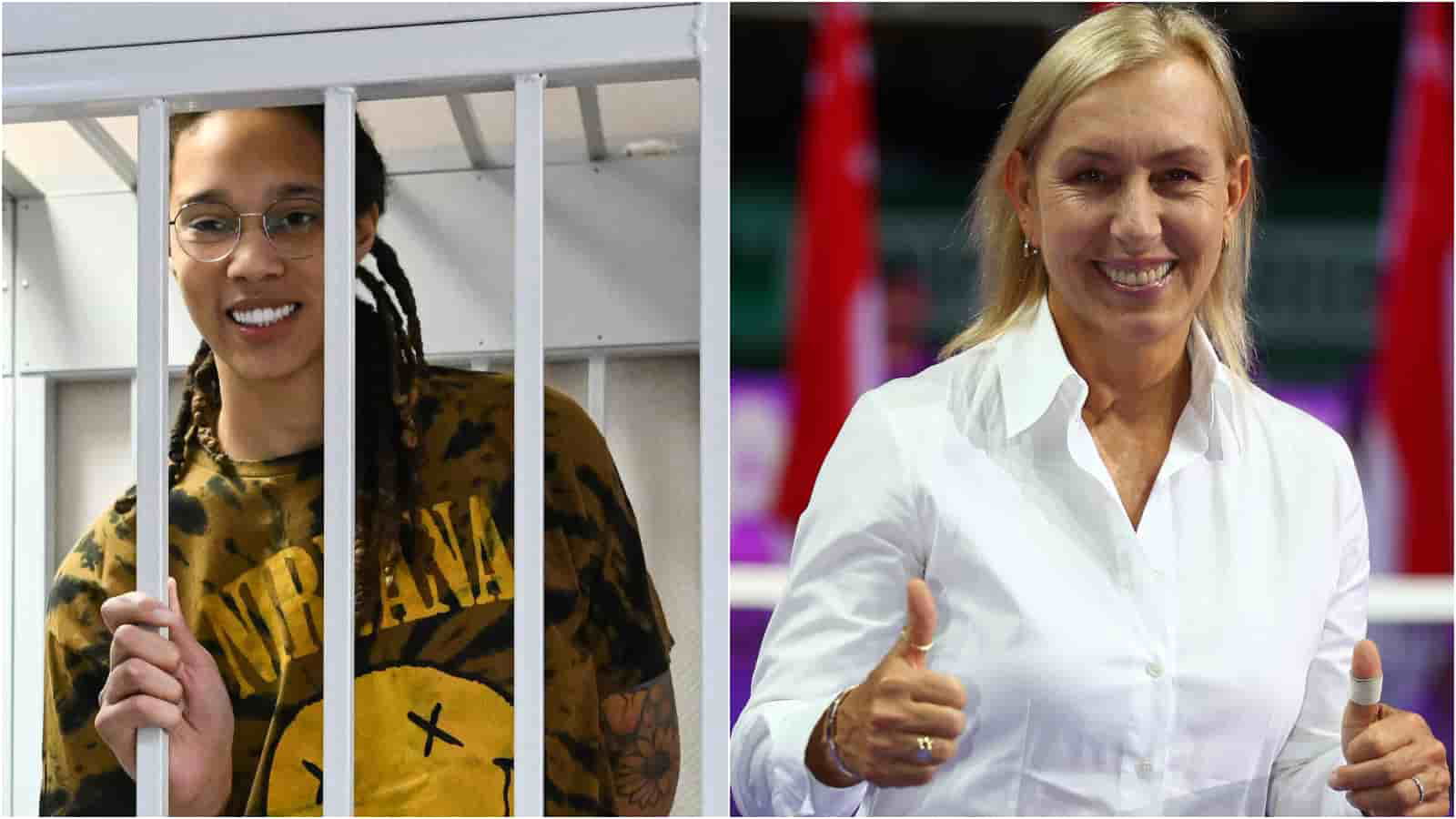 “Welcome home Champ!” Martina Navratilova expresses her delight following Brittney Griner’s release from the Russian prison