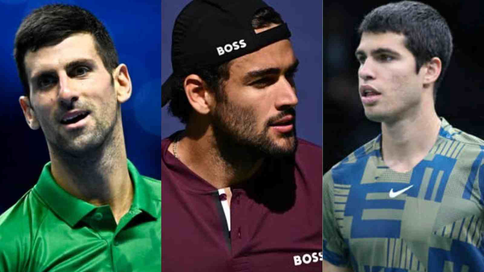 Matteo Berrettini reveals that Novak Djokovic’s absence played a crucial role in Carlos Alcaraz’s successful season
