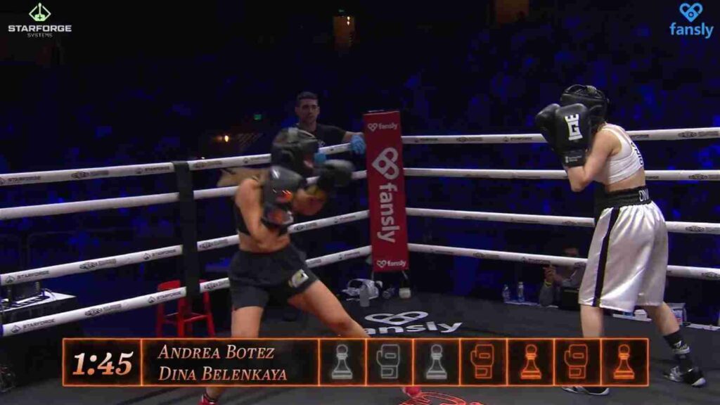 Andrea Botez receives compensation following controversial decision in fight with Dina Belenkaya at the Mogul Chessboxing Championship