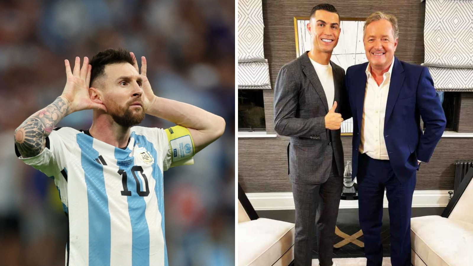 Piers Morgan produces ‘evidence’ that confirms Cristiano Ronaldo is the GOAT