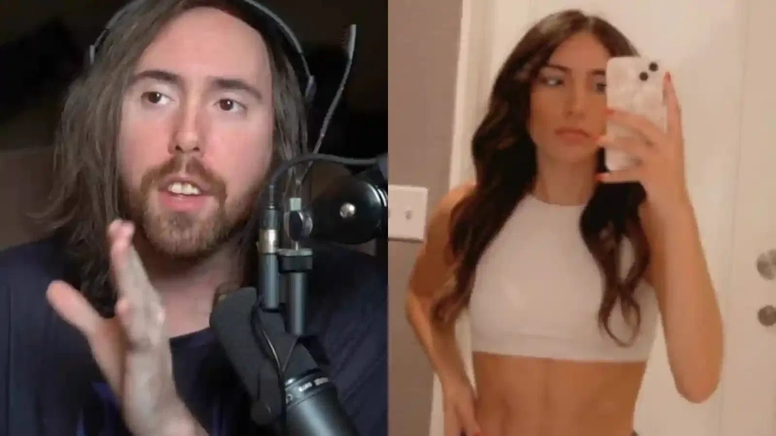 “You both should be banned”, Fans are divided over Asmongold’s opinion on perma-banning Nadia for ‘doxxing’ a viewer