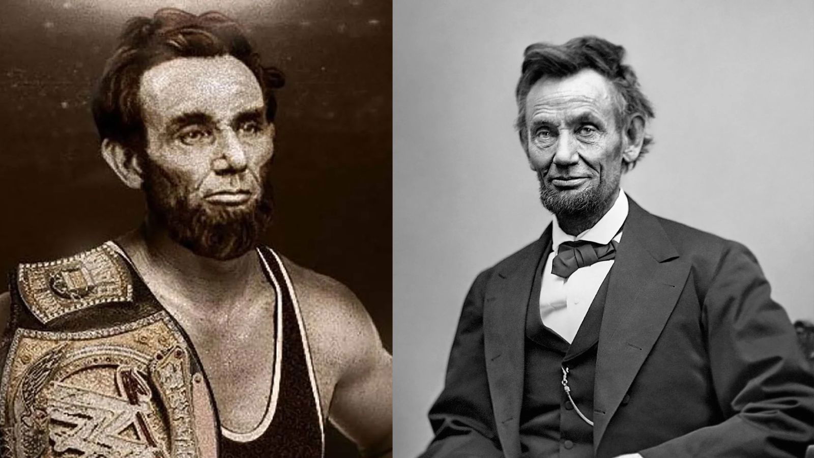 16th President of the United States of America, Abraham Lincoln once pinned a rival gang leader with his IMPRESSIVE wrestling skills