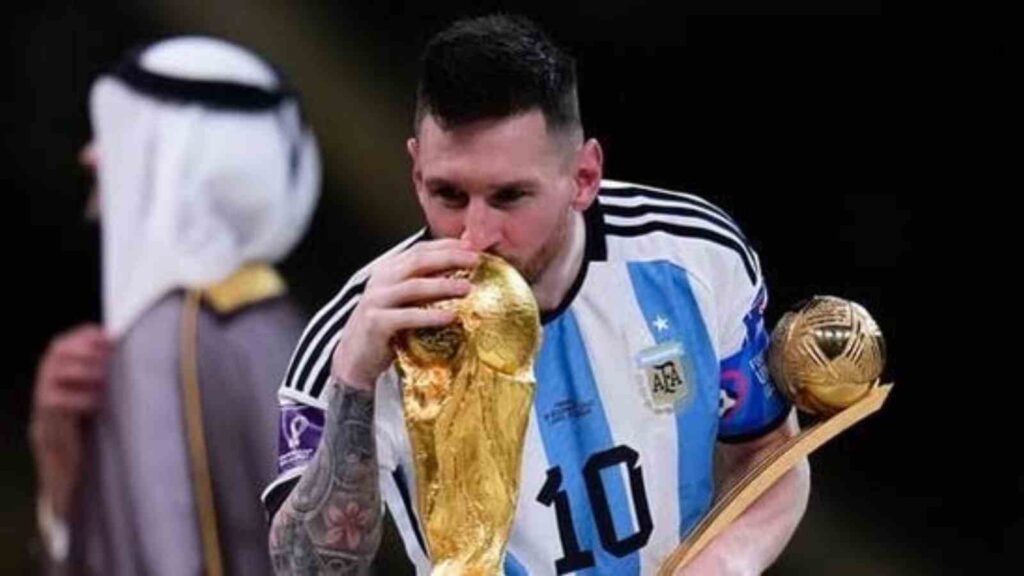 Lionel Messi wins 2022 FIFA World Cup Golden Ball