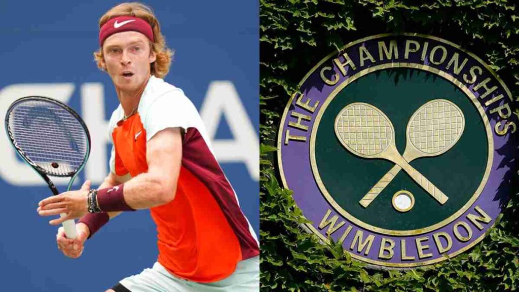 Wimbledon banned all Russian players including Andrey Rublev