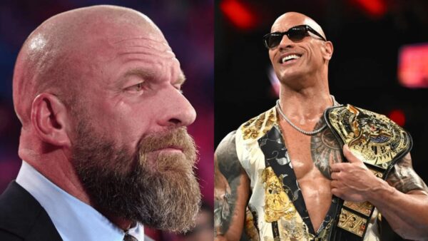 Triple H and The Rock