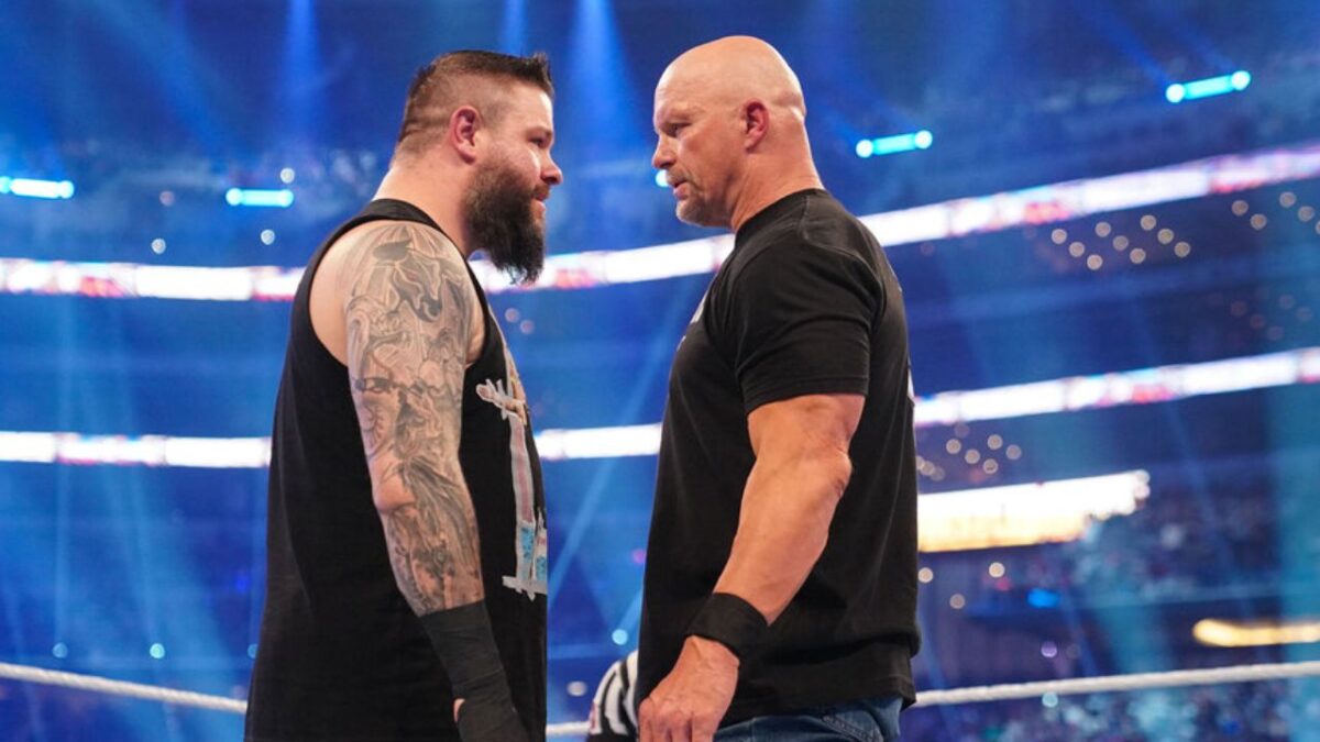 "She looks furious," Former World Champion recalls upsetting Stephanie McMahon after headbutting Vince McMahon on TV 4 Kevin Owens and Steve Austin