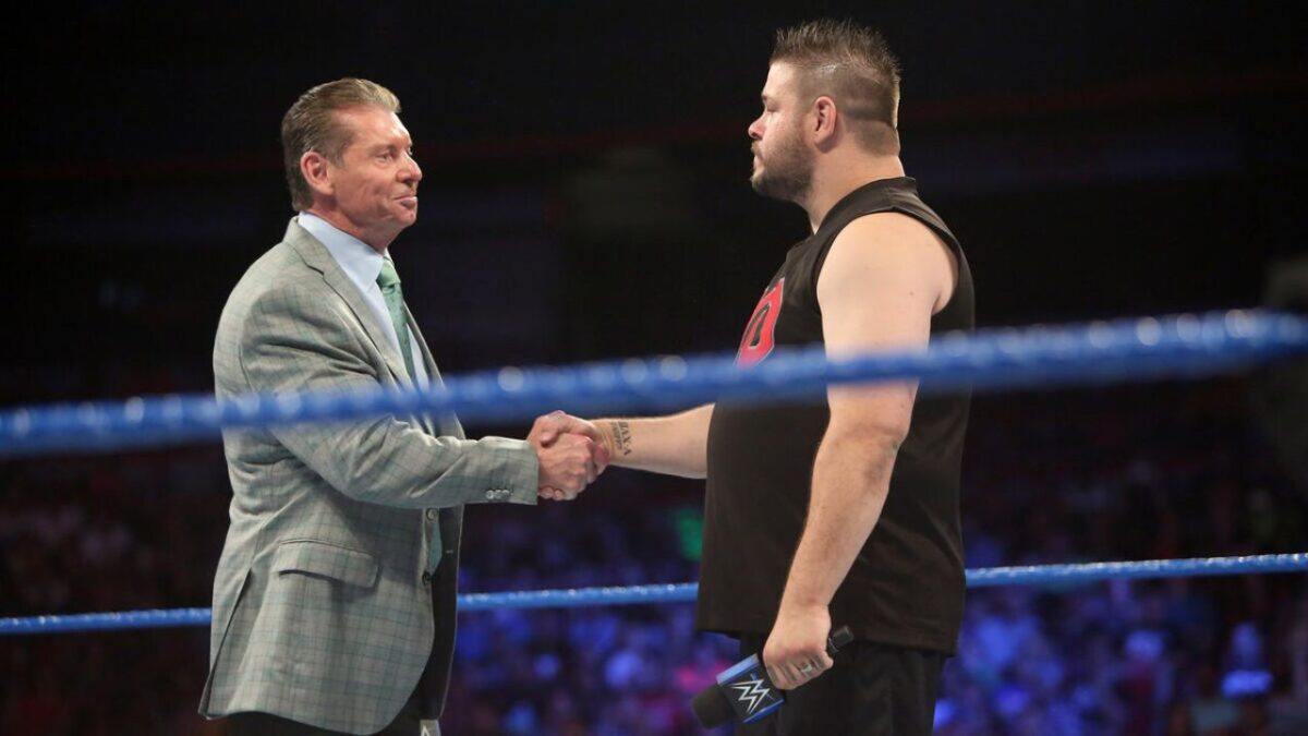 "She looks furious," Former World Champion recalls upsetting Stephanie McMahon after headbutting Vince McMahon on TV 3 Vince McMahon and Kevin Owens