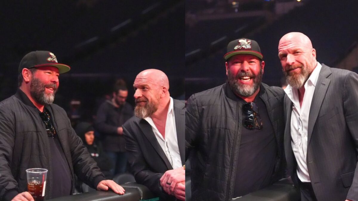 WATCH: CM Punk hilariously impersonates his arch-rival after being assisted by Bert Kreischer in UNSEEN Raw footage 4 Bert Kreischer with Triple H