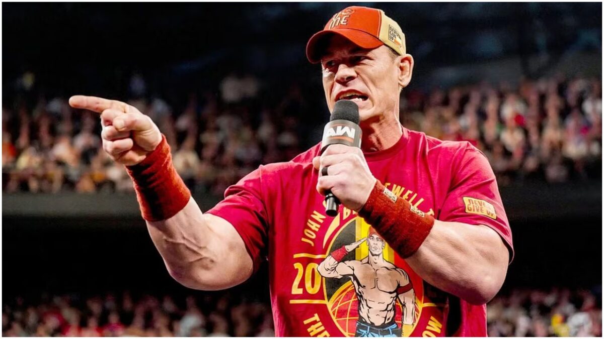 (Video) Unseen Clip of Security Combating John Cena Heckler After His Disrespectful Gesture on Last Week's SmackDown 3 John Cena on WWE RAW