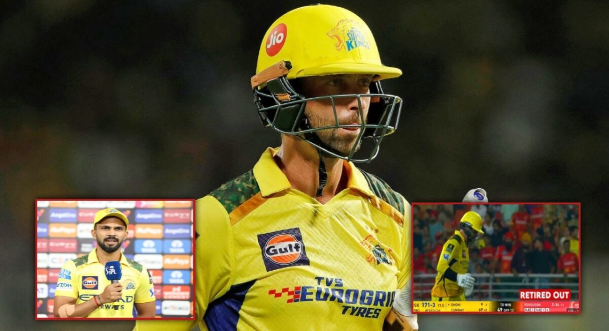 Unreal stat shows how PBKS has ‘owned’ five-time IPL champions CSK in the last few years 2 Devon Conway CSK retired out