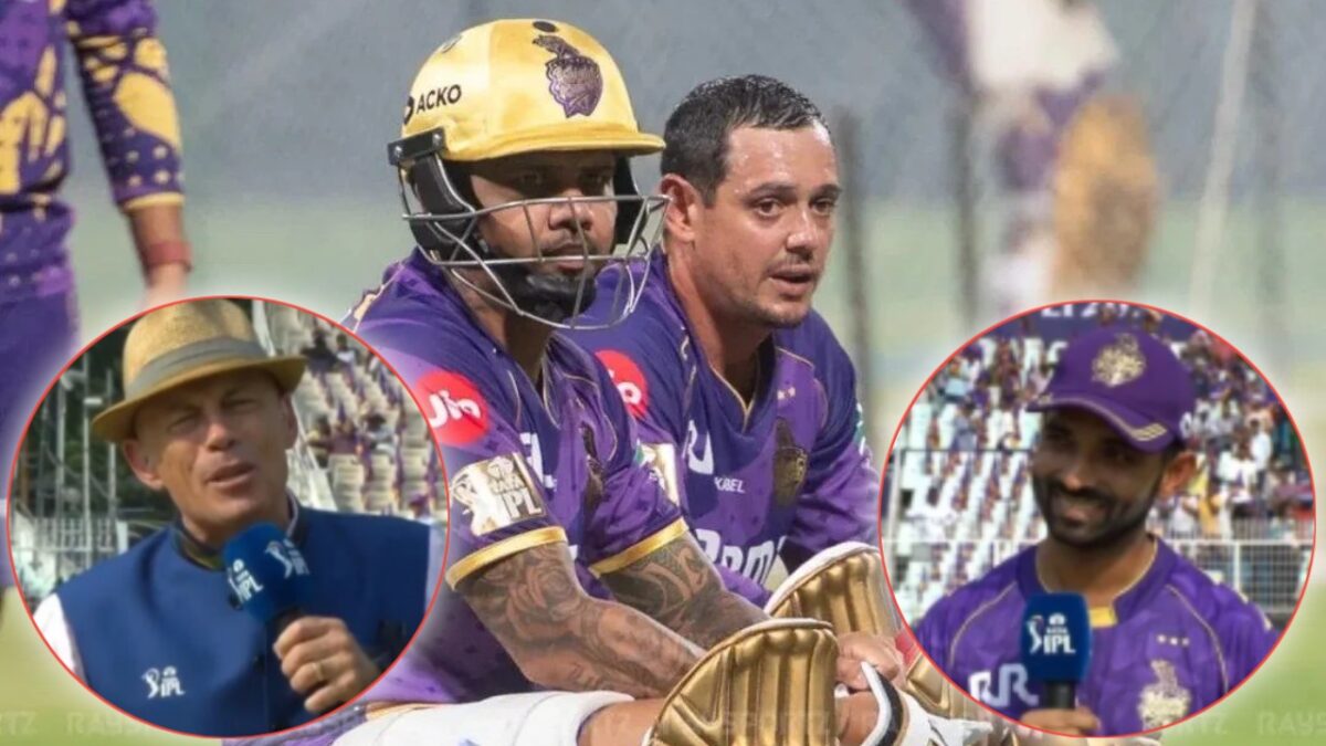Ajinkya Rahane doesn’t hold back in slamming Eden Gardens curator for his unnecessary antics: “He has gotten a lot of publicity” 3 Ajinkya Rahane on KKR openers