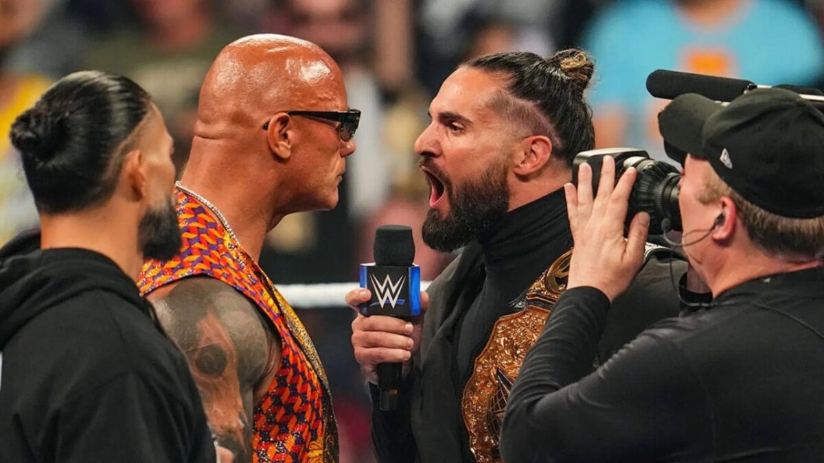 Top AEW star claims CM Punk and Seth Rollins failed to top his Steel Cage match at Revolution 3 The Rock and Seth Rollins