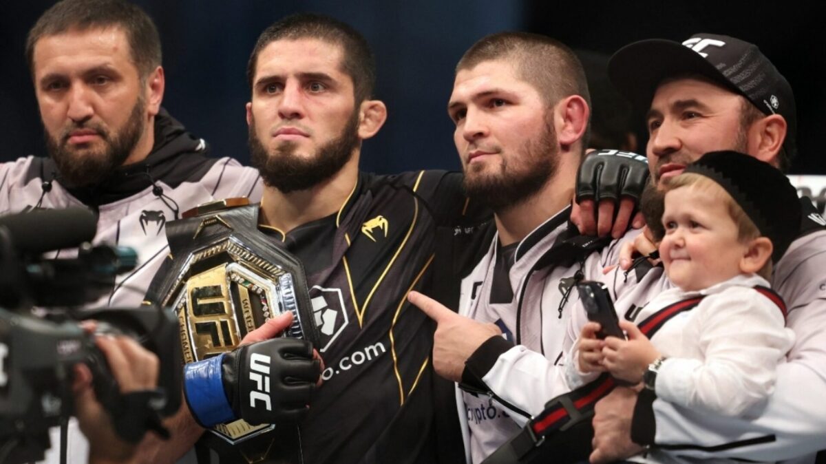 (Video) Islam Makhachev exposes Khabib Nurmagomedov's hilarious confrontation in gym 5 Islam Makhachev dominates in the current UFC
