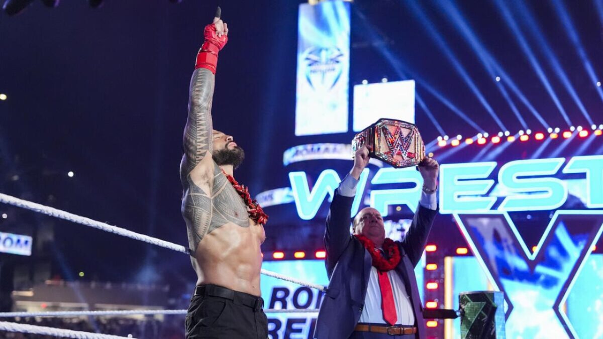 "I grew up watching him," Current WWE Champion deems Roman Reigns as the GOAT after their intense Royal Rumble confrontation 4 Roman Reigns at WM 40