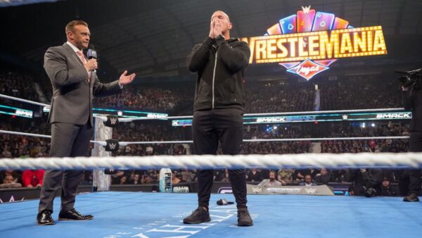 Nick Aldis and Randy Orton