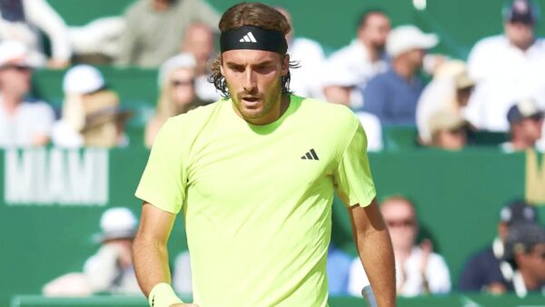 Stefanos Tsitsipas (via X/The Tennis Letter)