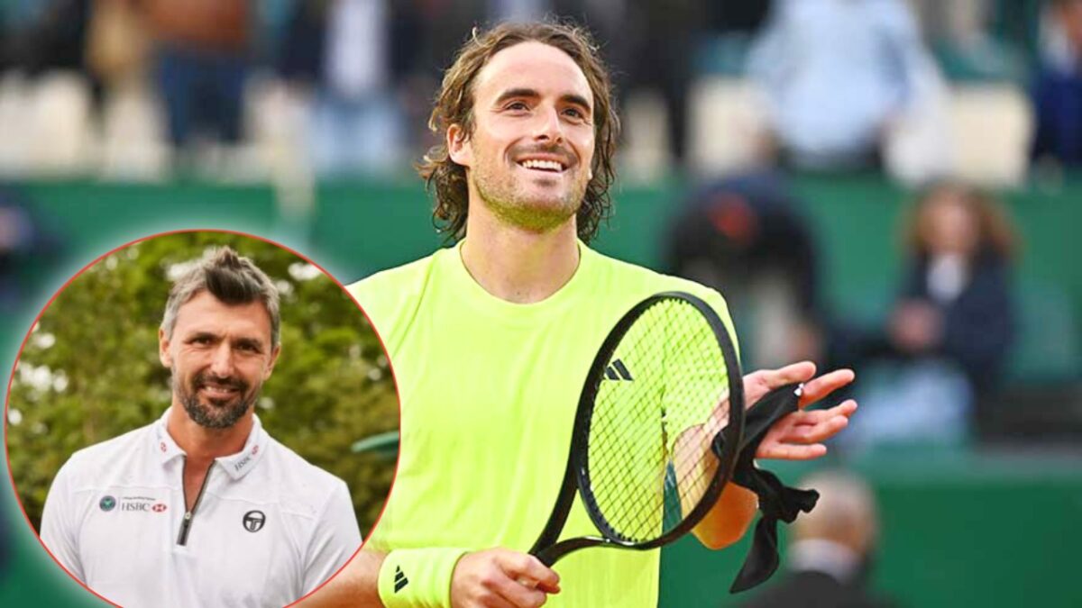 Stefanos Tsitsipas Opens Up on 'Toxic' Relationship With Father After Hiring Goran Ivanisevic As Coach 1 Stefanos Tsitsipas and Goran Ivanisevic (via X/The Tennis Letter/BBC)