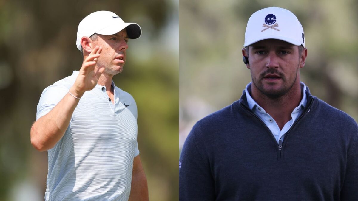 (Video) Fans Troll 5x Major Champion Rory McIlroy With "USA" Chants Following Mishit During Practice Round at Bethpage 1 Rory McIlroy and Bryson DeChambeau