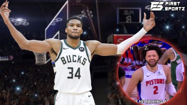 Giannis Antetokounmpo and Cade Cunningham