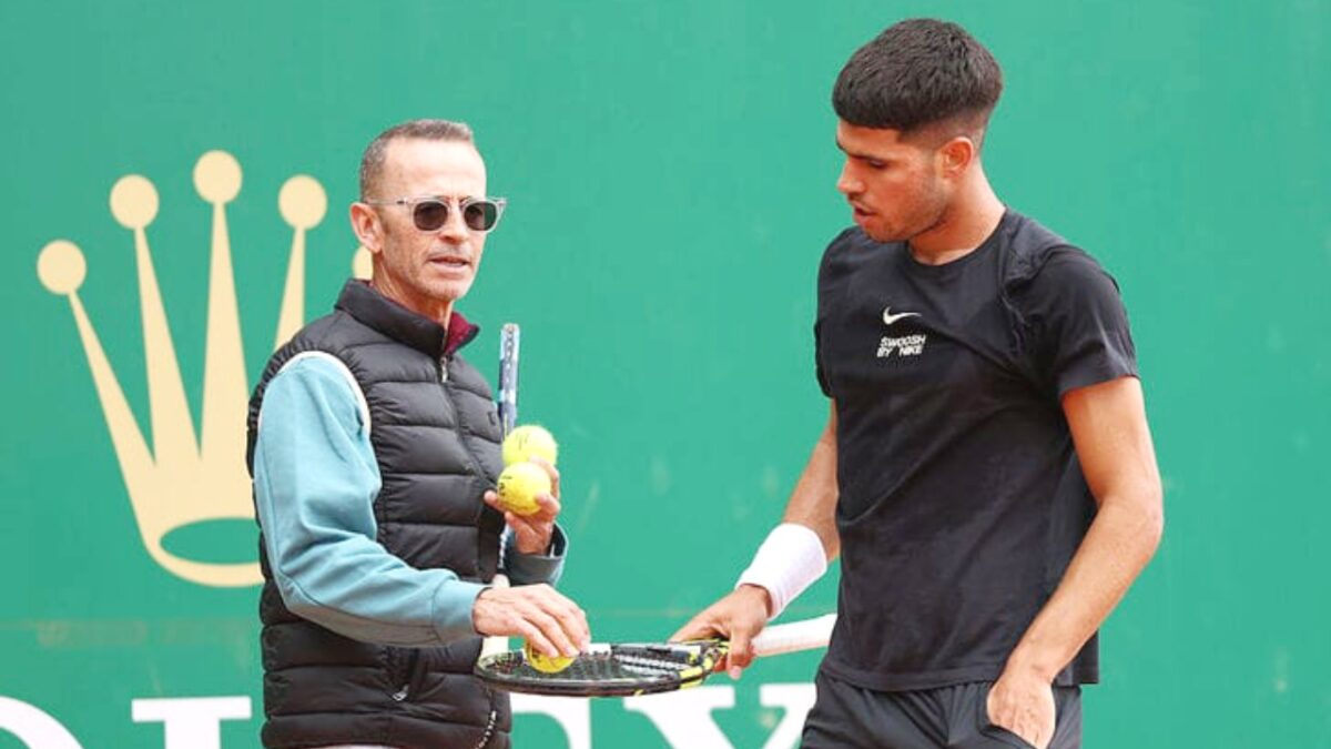 Samuel Lopez Carlos Alcaraz Monte Carlo Masters 2025