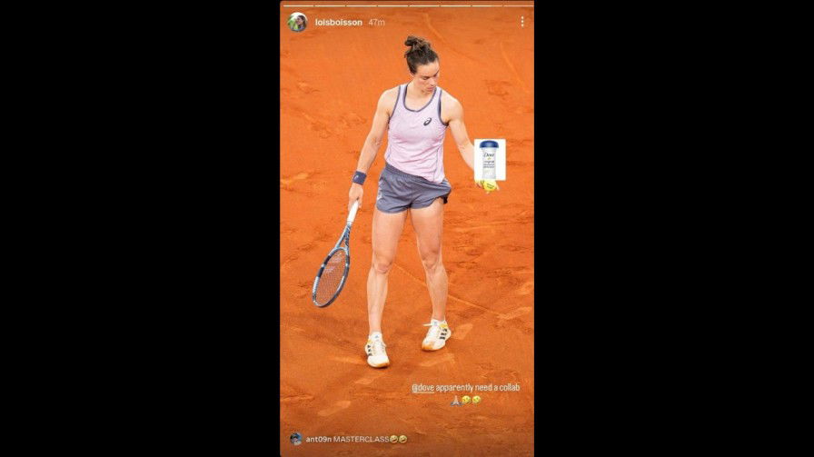 Lois Boisson claps back at Harriet Dart after controversial 'deodorant' comment with hilarious 'Dove' collaboration request 4 Lois Boisson's Instagram Story (2)