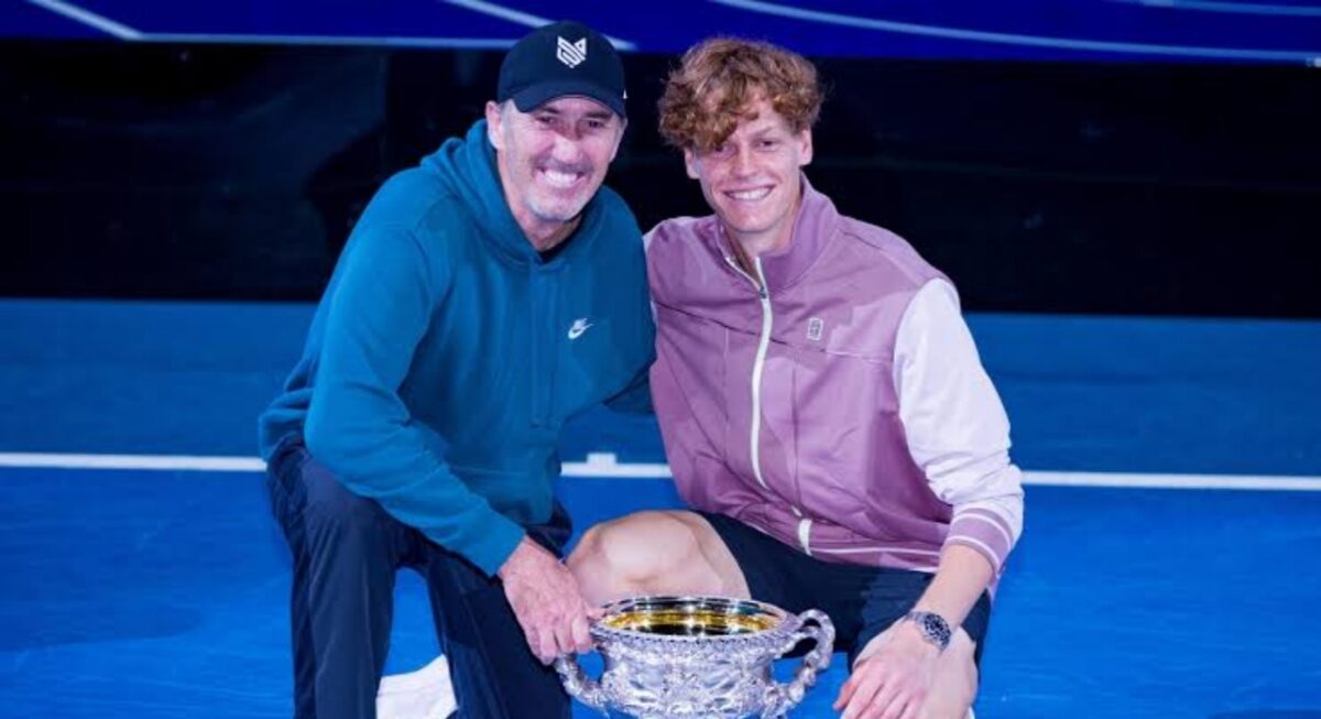 'Healthy' Jannik Sinner Expresses Annoyance at Darren Cahill Over His Eating Habits 1 Darren Cahill and Jannik Sinner (via BBC)
