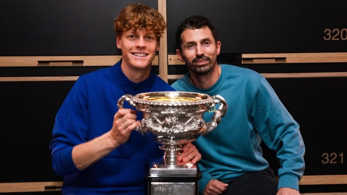 Famous columnist hypes up the return of 'leader' Jannik Sinner after the disappointments of Carlos Alcaraz, Alexander Zverev and Novak Djokovic in 2025 2 Simone Vagnozzi Jannik SInner