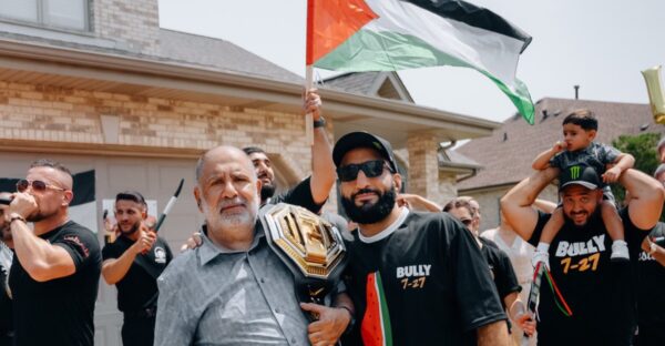 Belal Muhammad is ready to walk out with the Palestine flag at UFC 315