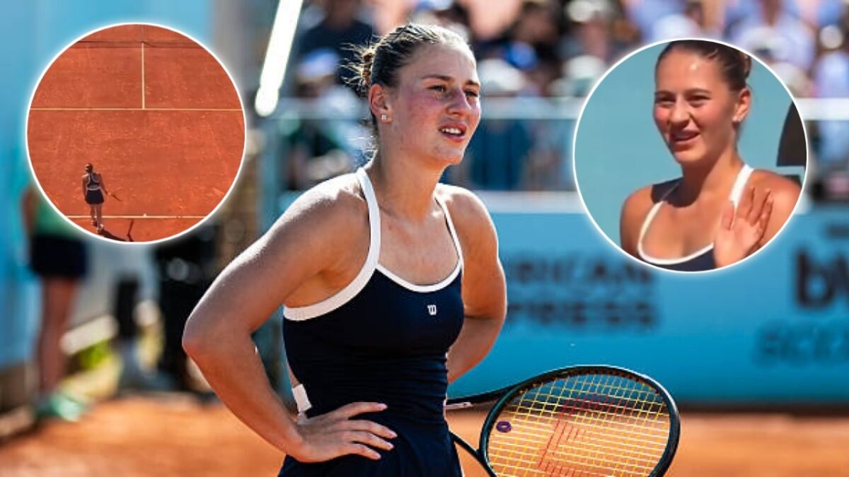(Video) Marta Kostyuk stuns fans with unbelievable backspin ace at