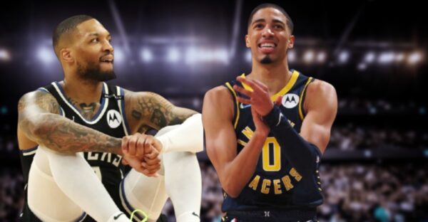 Damian Lillard and Tyrese Haliburton