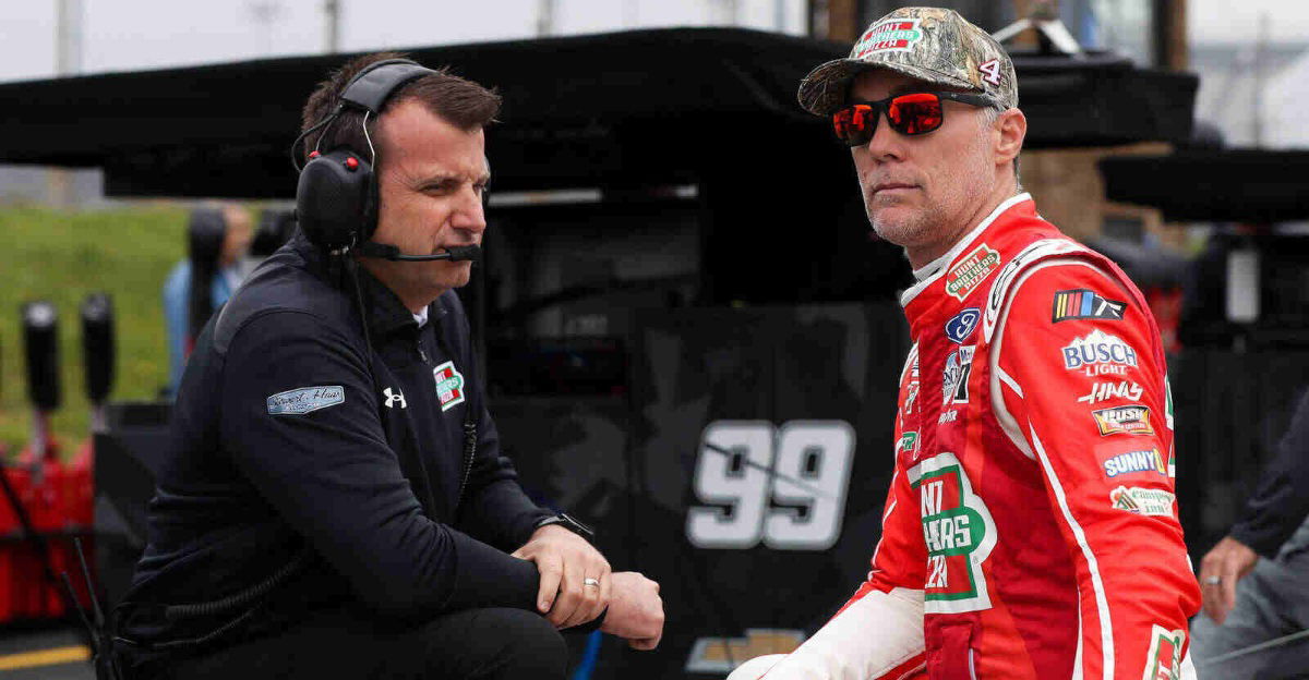 Kevin Harvick breaks silence on Spire Motorsports firing Rodney Childers