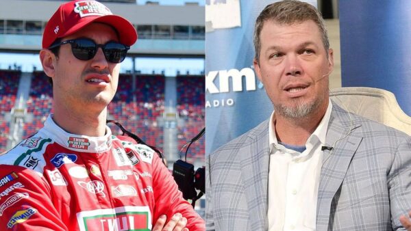 Joey Logano and Chipper Jones