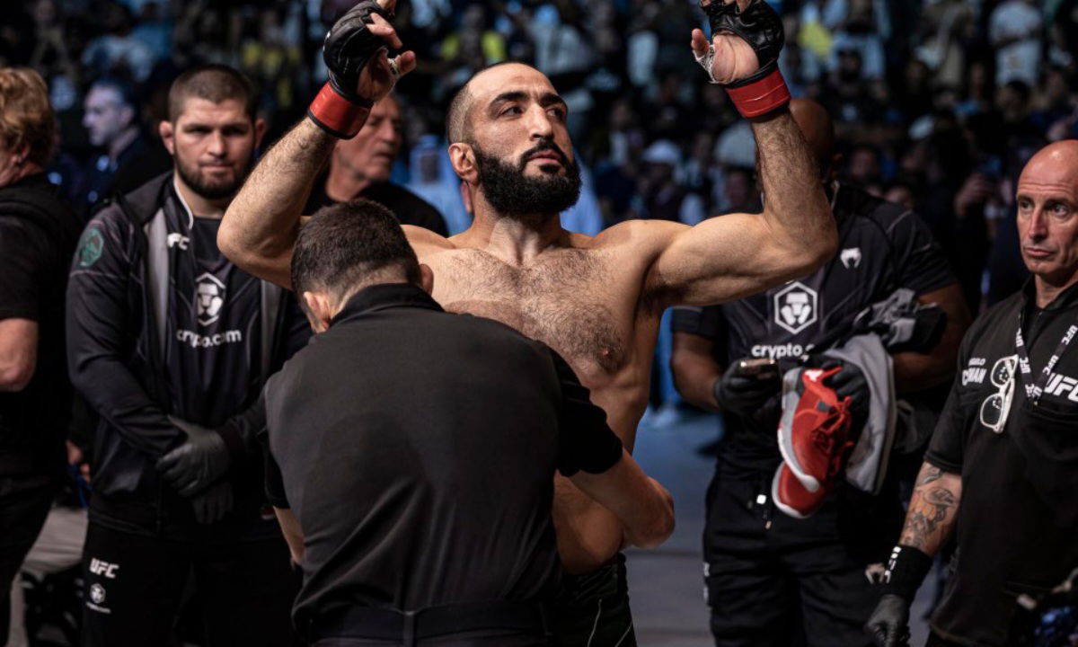 Islam Makhachev's next move confirmed? Belal Muhammad and Khamzat Chimaev exchange confirms Dagestani's ambitions 1 Belal Muhammad's getting cornered by Khabib Nurmagomedov