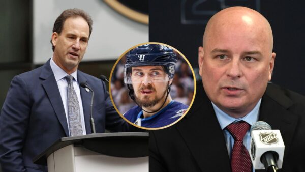 Scott Arniel, Mark Scheifele and Jim Montgomery