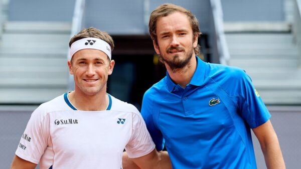 Casper Ruud Daniil Medvedev Madrid Open