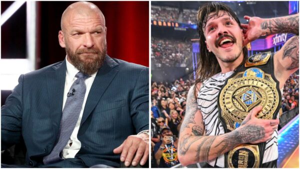 Triple H and Dominik Mysterio