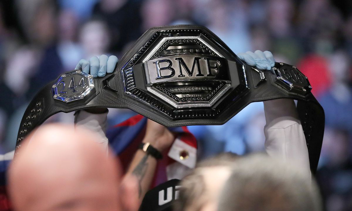 UFC's 6-year-old 'gimmick' could end after Dustin Poirier retirement according to Daniel Cormier 3 The significance of the UFC BMF title