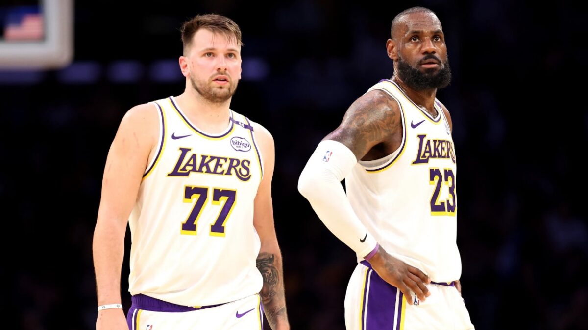 JJ Redick claims Lakers were not in championship shape 3 LeBron James and Luka Doncic struggled to keep up with Minnesota Timberwolves