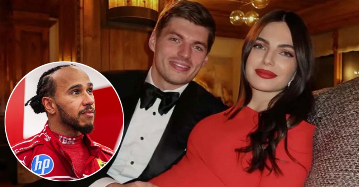 Lewis Hamilton reacts to Max Verstappen’s girlfriend Kelly Piquet’s impending baby delivery