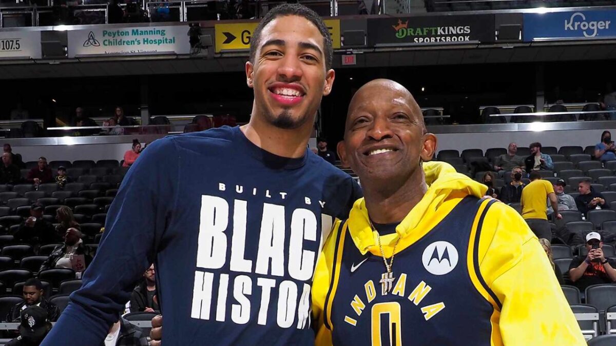 Pacers ban Tyrese Haliburton's father after taunting Giannis Antetokounmpo 3 Tyrese Haliburton's father, John, has been a constant support in his basketball journey