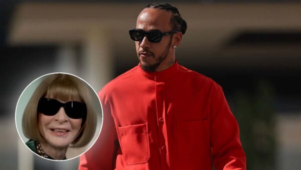 Lewis Hamilton (via Getty), Anna Wintour (via Good Morning America Show)