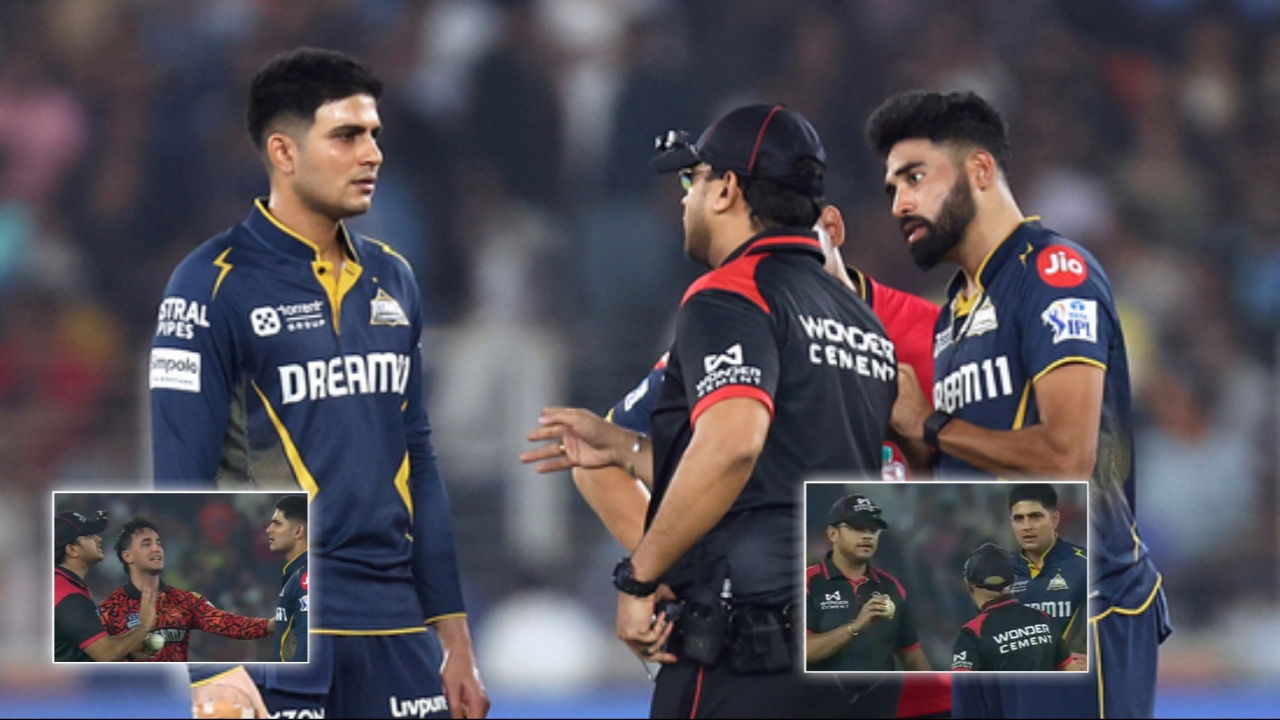 (Video) ‘Furious’ Shubman Gill lashes out at umpire mid-match over DRS call, Abhishek Sharma tries to calm him down